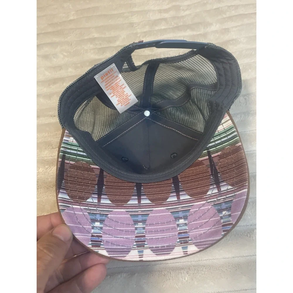 Pistil McKinley Women's Mesh Snapback Trucker Hat Pink/Teal